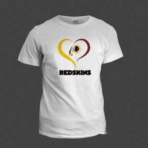 NFL Heart Favorite NFL Foot Ball Team Sport T-Shirt Your Favorite Team